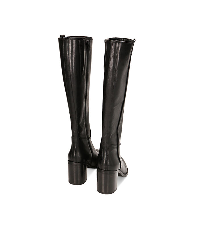 Valerio 1966 WOMEN SHOES BOOTS LEATHER NERO