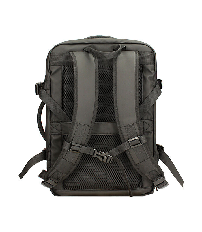 Valerio 1966 Zaino In Tessuto Nero Da Uomo | Valerio 1966