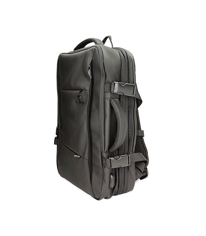 Valerio 1966 Zaino in tessuto nero da uomo | Valerio 1966