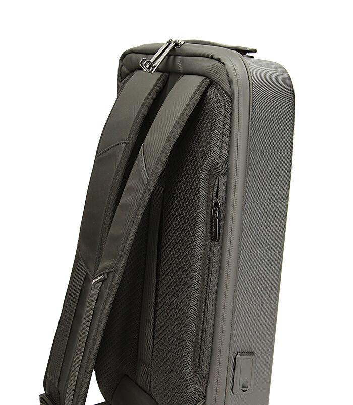 Valerio 1966 Zaino Nero Da Uomo Rigido | Valerio 1966