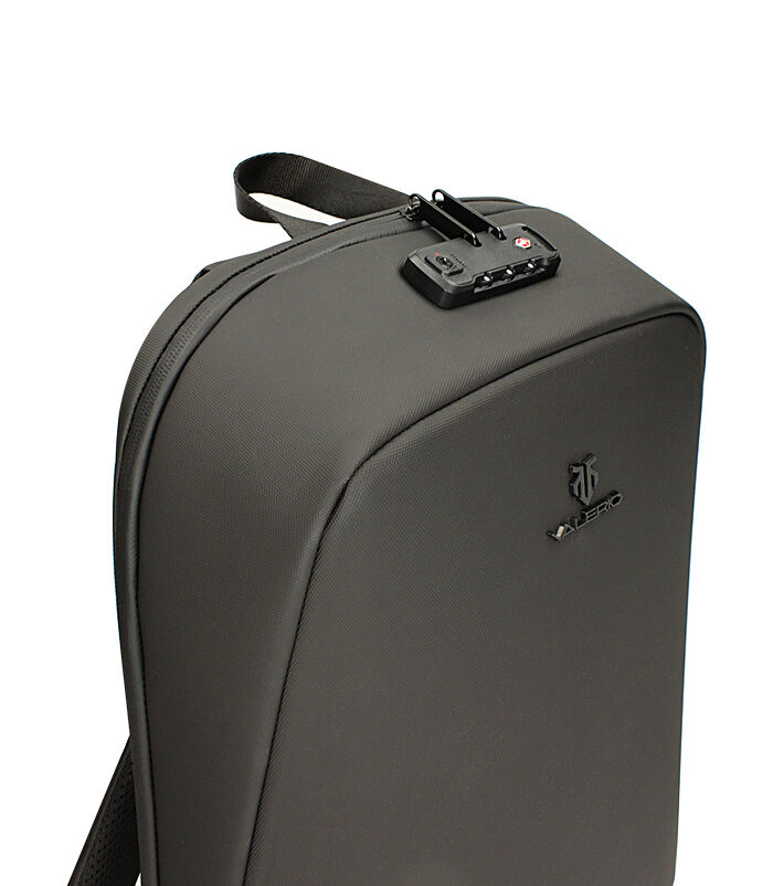 Valerio 1966 Zaino Rigido Nero Da Uomo | Valerio 1966