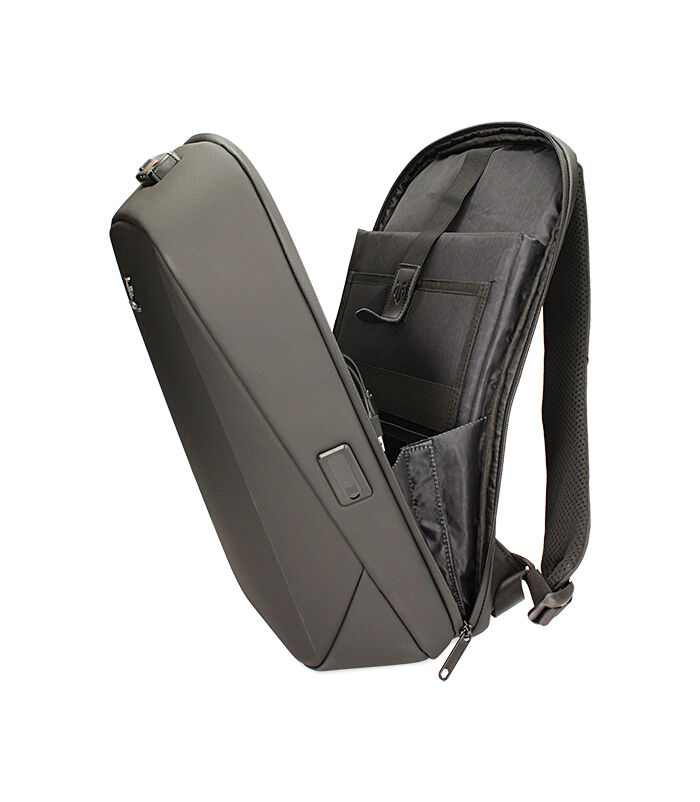 Valerio 1966 Zaino Rigido Nero Da Uomo | Valerio 1966