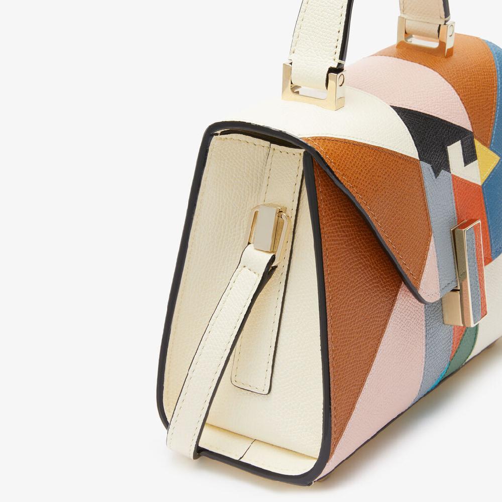 Valextra Borsa A Mano Da Donna Di Lusso In Pelle Multicolore | Valextra Iside
