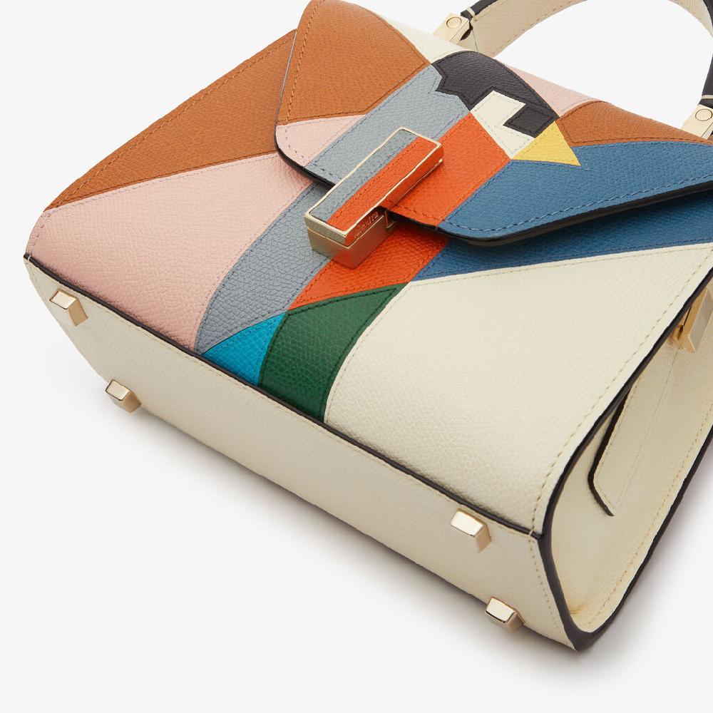 Valextra Borsa A Mano Da Donna Di Lusso In Pelle Multicolore | Valextra Iside