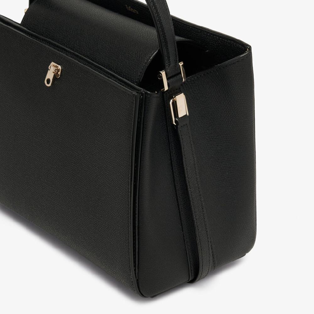 Valextra Borsa A Mano Da Donna In Pelle Nera | Valextra Brera