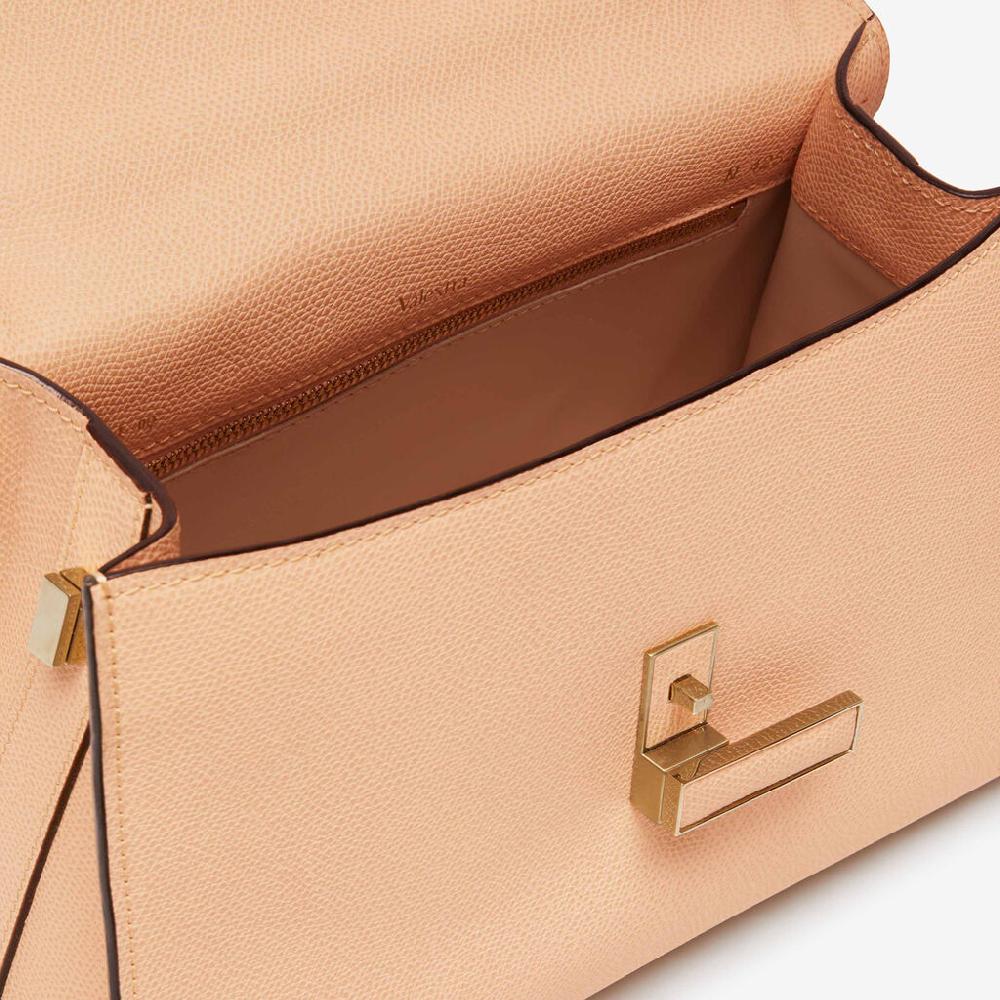 Valextra Borsa A Mano Da Donna In Pelle Rosa Cipria | Valextra Iside