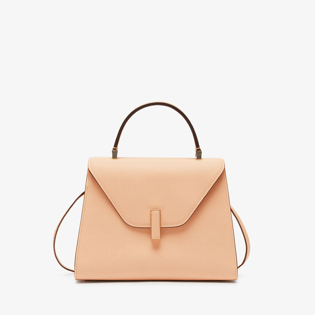 Valextra Borsa a mano da Donna in Pelle Rosa Cipria | Valextra Iside