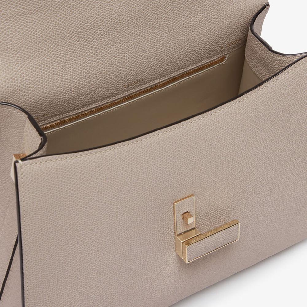 Valextra Borsa A Mano Da Donna In Pelle Rosa Nude | Valextra Iside