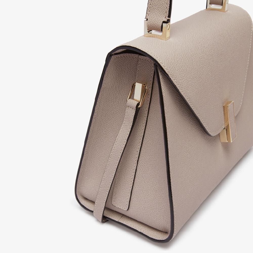 Valextra Borsa A Mano Da Donna In Pelle Rosa Nude | Valextra Iside