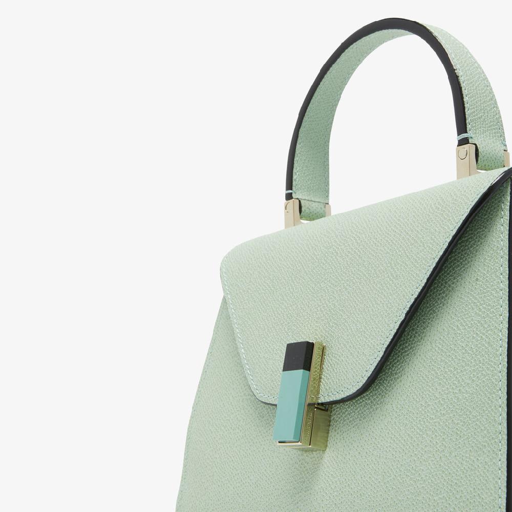 Valextra Borsa A Mano Da Donna In Pelle Verde Chiara | Valextra Iside