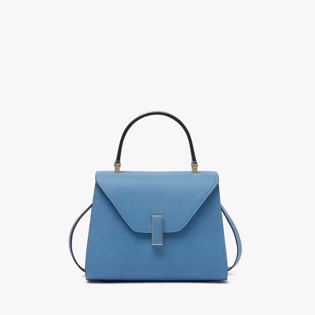 Valextra Borsa a mano da Donna Mini in Pelle Azzurra | Valextra Iside