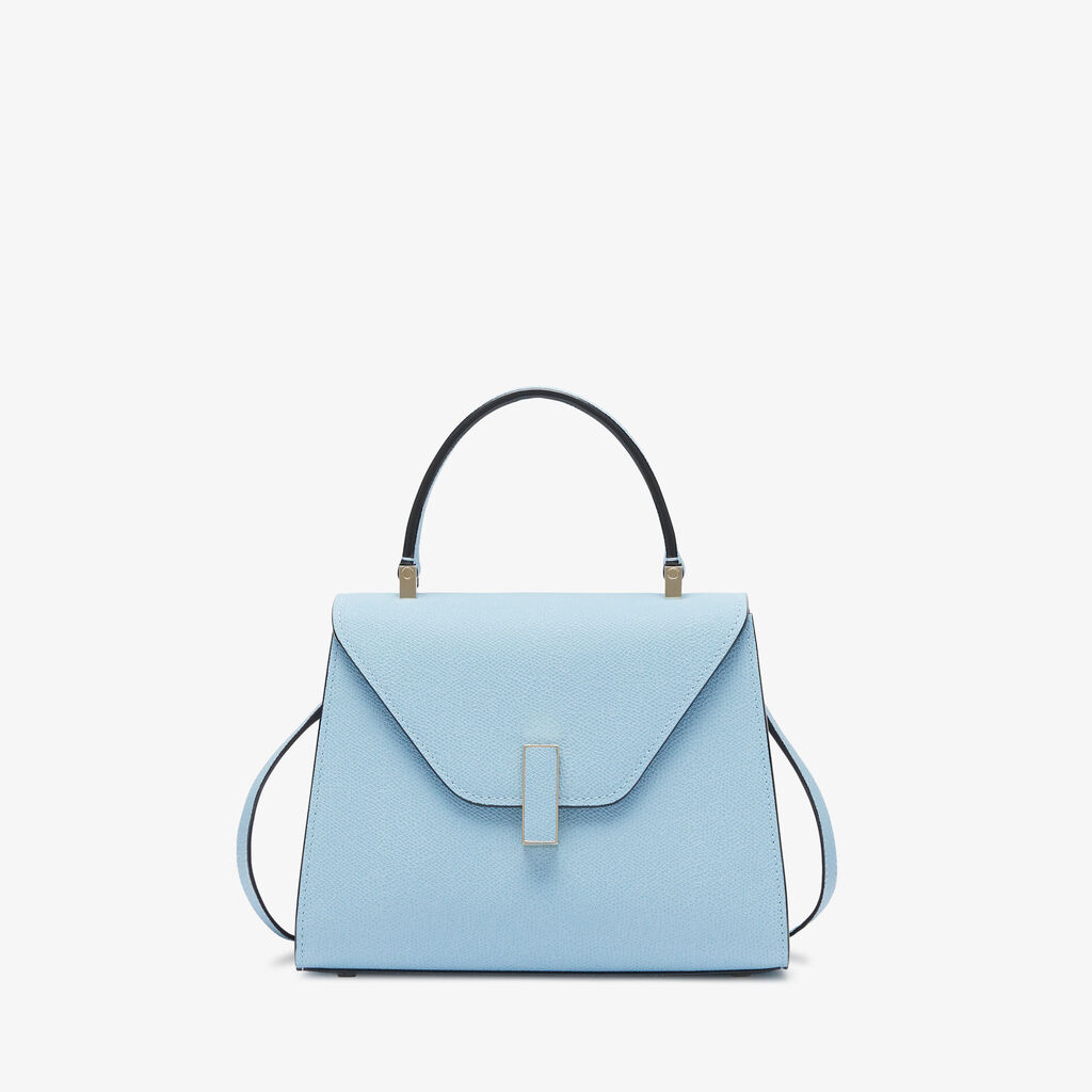Valextra Borsa a mano da Donna Mini in Pelle Blu | Valextra Iside