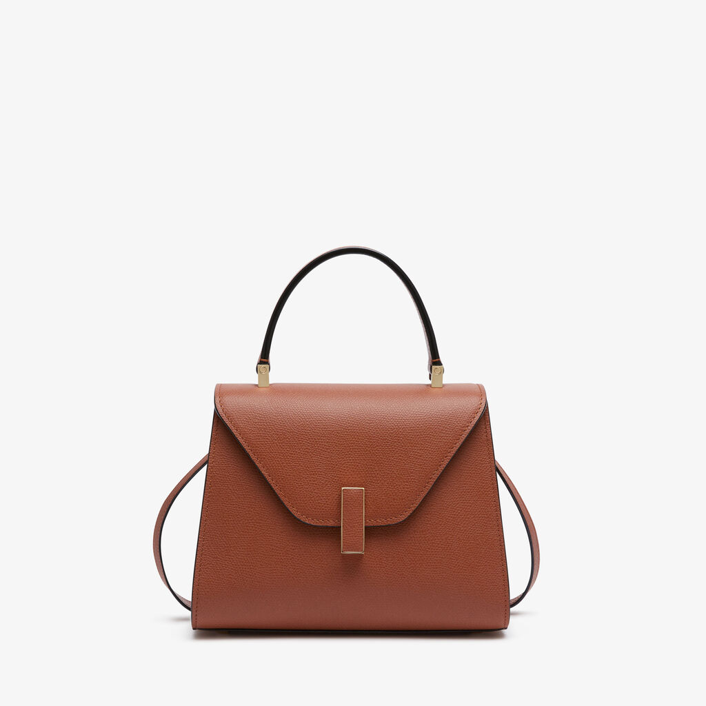 Valextra Borsa a mano da Donna Mini in Pelle Marrone | Valextra Iside