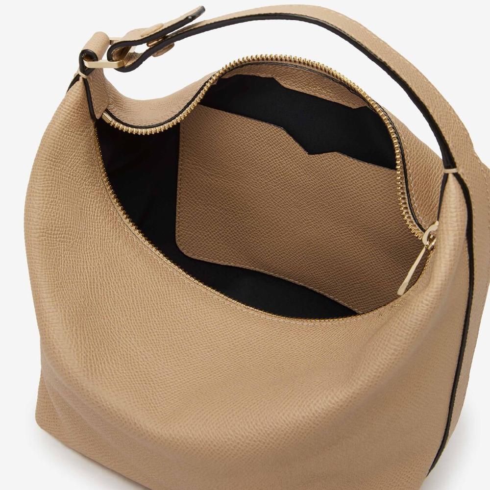 Valextra Borsa A Mano Da Donna Mochi Di Lusso In Pelle Beige | Valextra