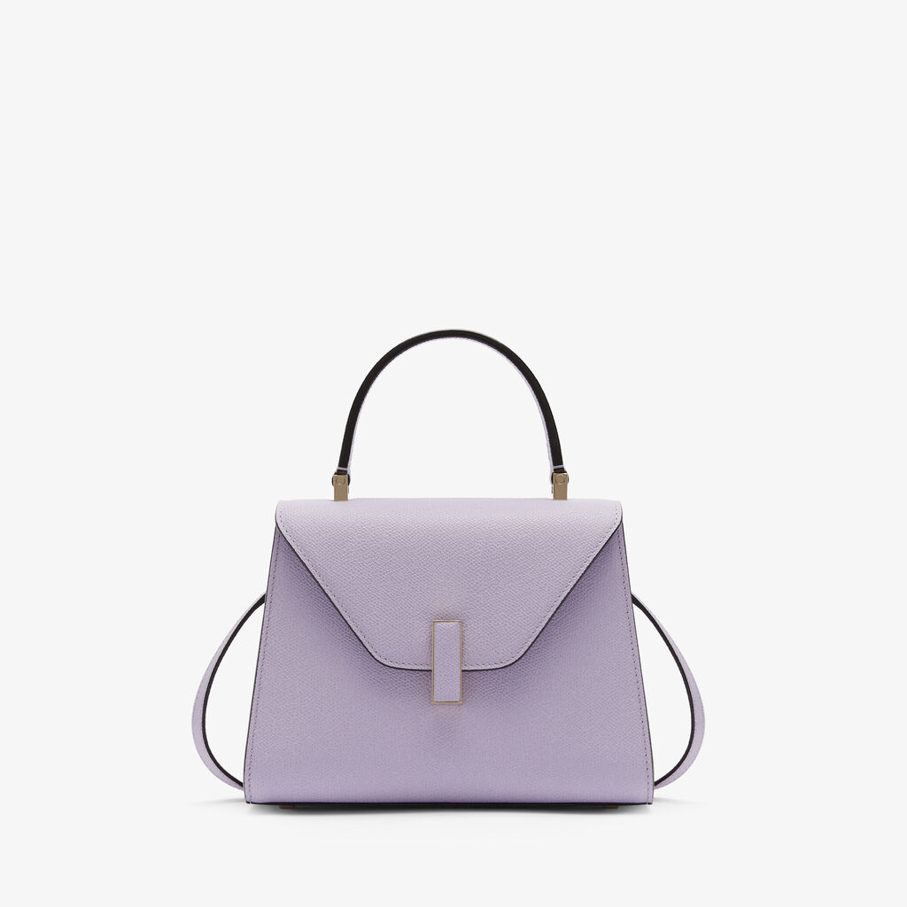 Valextra Borsa a mano Donna Mini di Lusso in Pelle Lilla | Valextra Iside