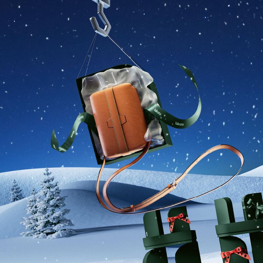 Valextra Borsa A Mano Mini In Pelle Marrone | Valextra Tric Trac