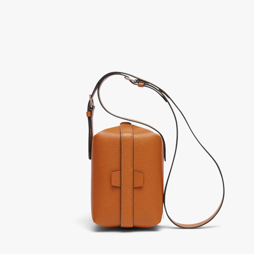 Valextra Borsa a mano Mini in Pelle Marrone | Valextra Tric Trac