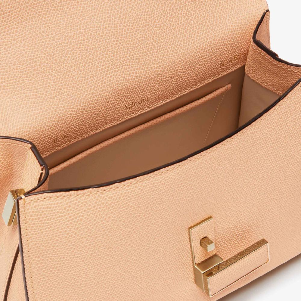 Valextra Borsa A Mano Mini In Pelle Rosa Cipria | Valextra Iside