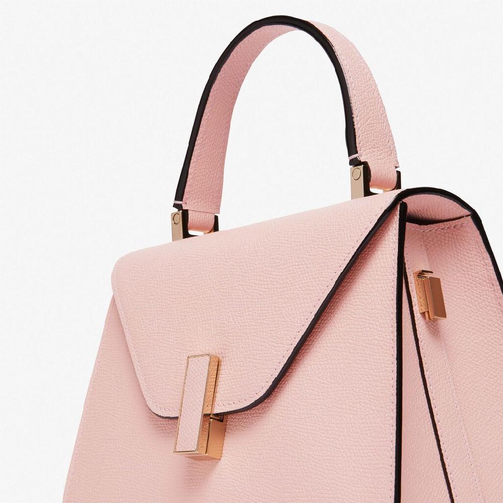 Valextra Borsa A Mano Mini In Pelle Rosa | Valextra Iside