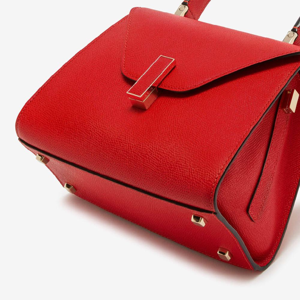 Valextra Borsa A Mano Mini In Pelle Rossa | Valextra Iside