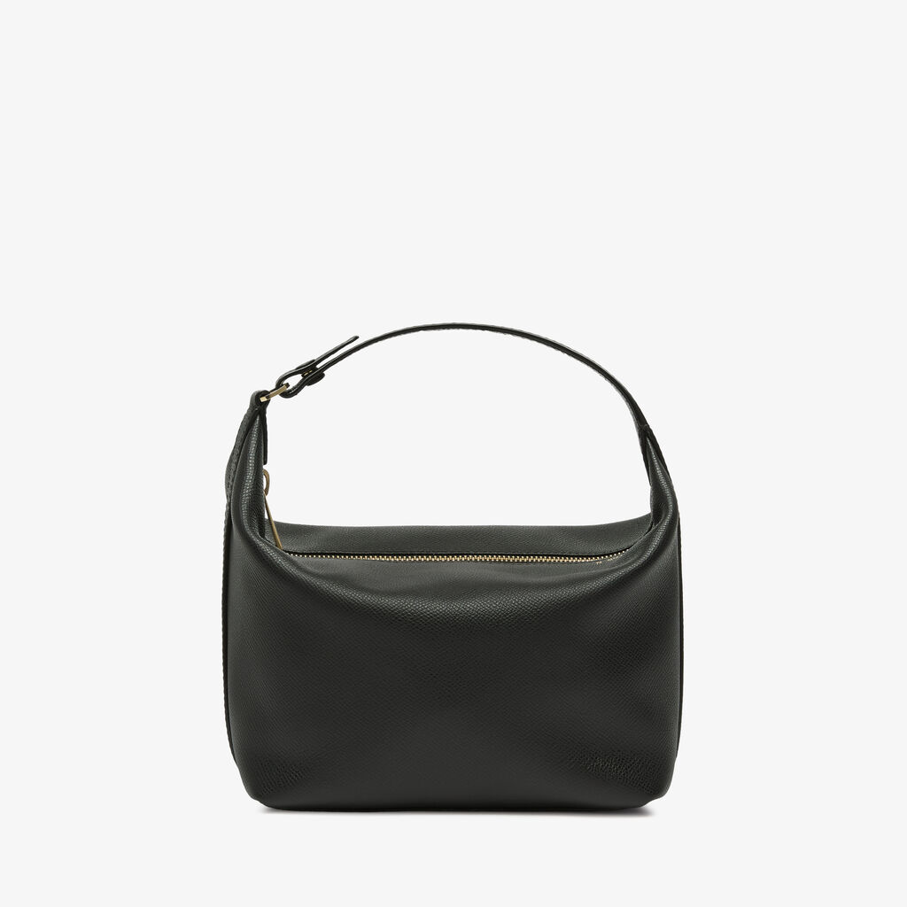 Valextra Borsa a mano mochi da Donna di Lusso in Pelle Nera | Valextra