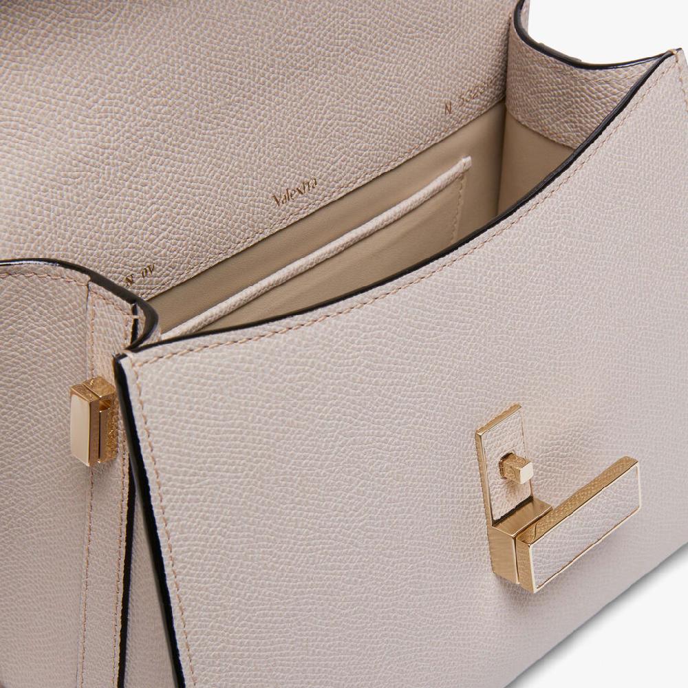 Valextra Borsa A Mano Raffinata In Pelle Rosa Nude | Valextra Iside