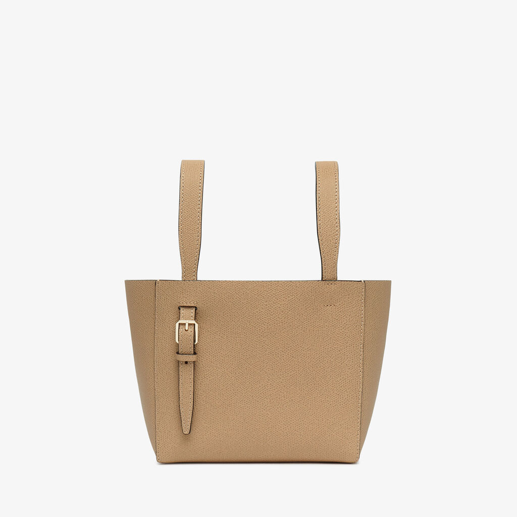 Valextra Borsa A Secchiello Da Donna Di Lusso In Pelle Beige | Valextra Soft