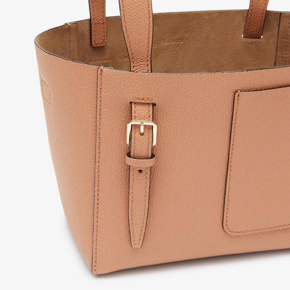 Valextra Borsa A Secchiello Da Donna Di Lusso In Pelle Marrone | Valextra Soft