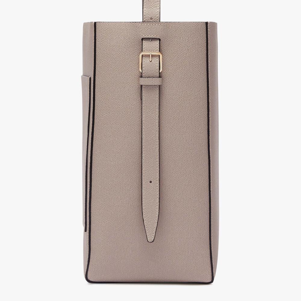 Valextra Borsa A Secchiello Da Donna In Pelle Rigida Rosa | Valextra Soft