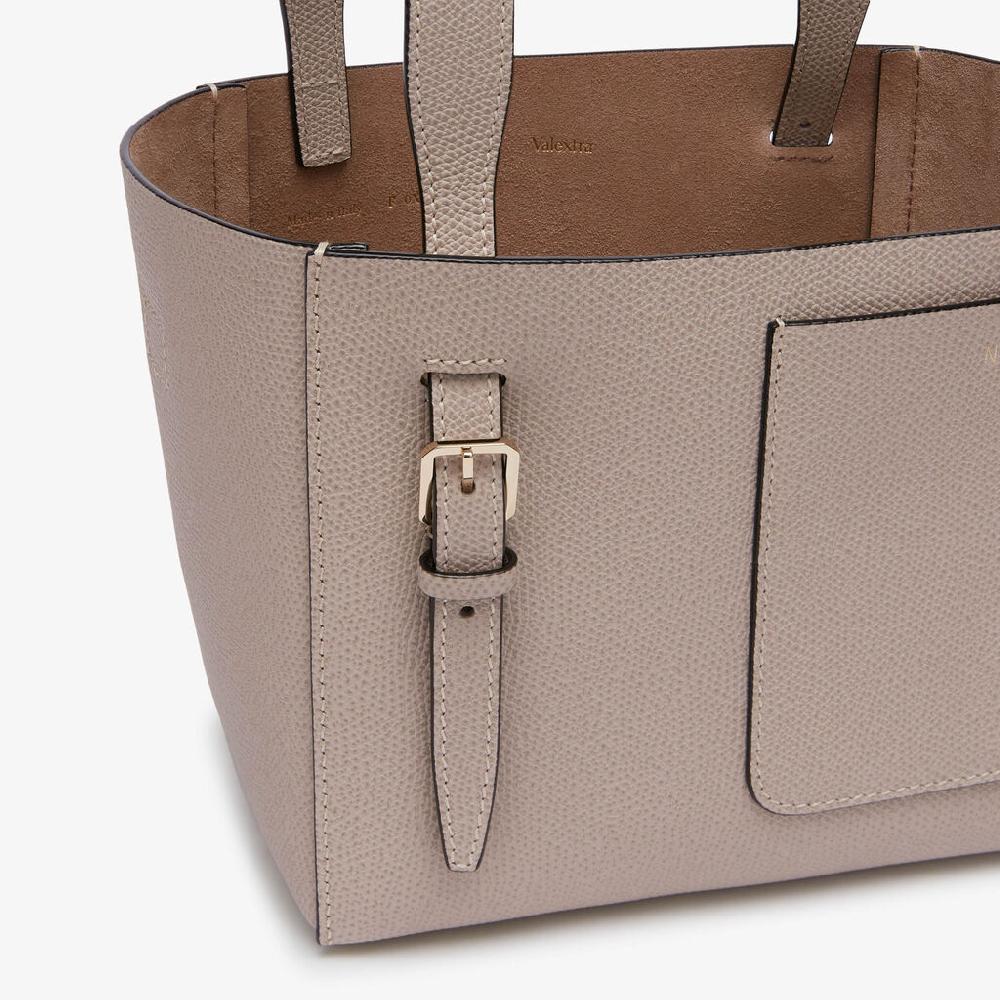 Valextra Borsa A Secchiello Da Donna In Pelle Rosa Nude | Valextra Soft
