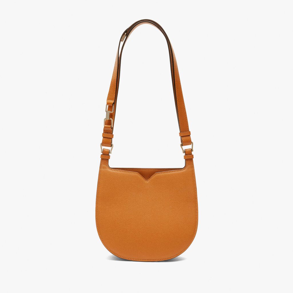 Valextra Borsa a spalla Mini in Pelle Marrone | Valextra Hobo