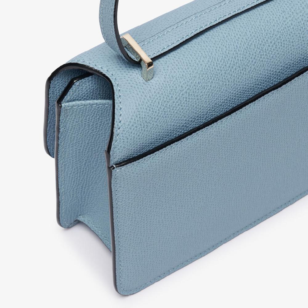 Valextra Borsa A Tracolla Da Donna In Pelle Azzurra | Valextra