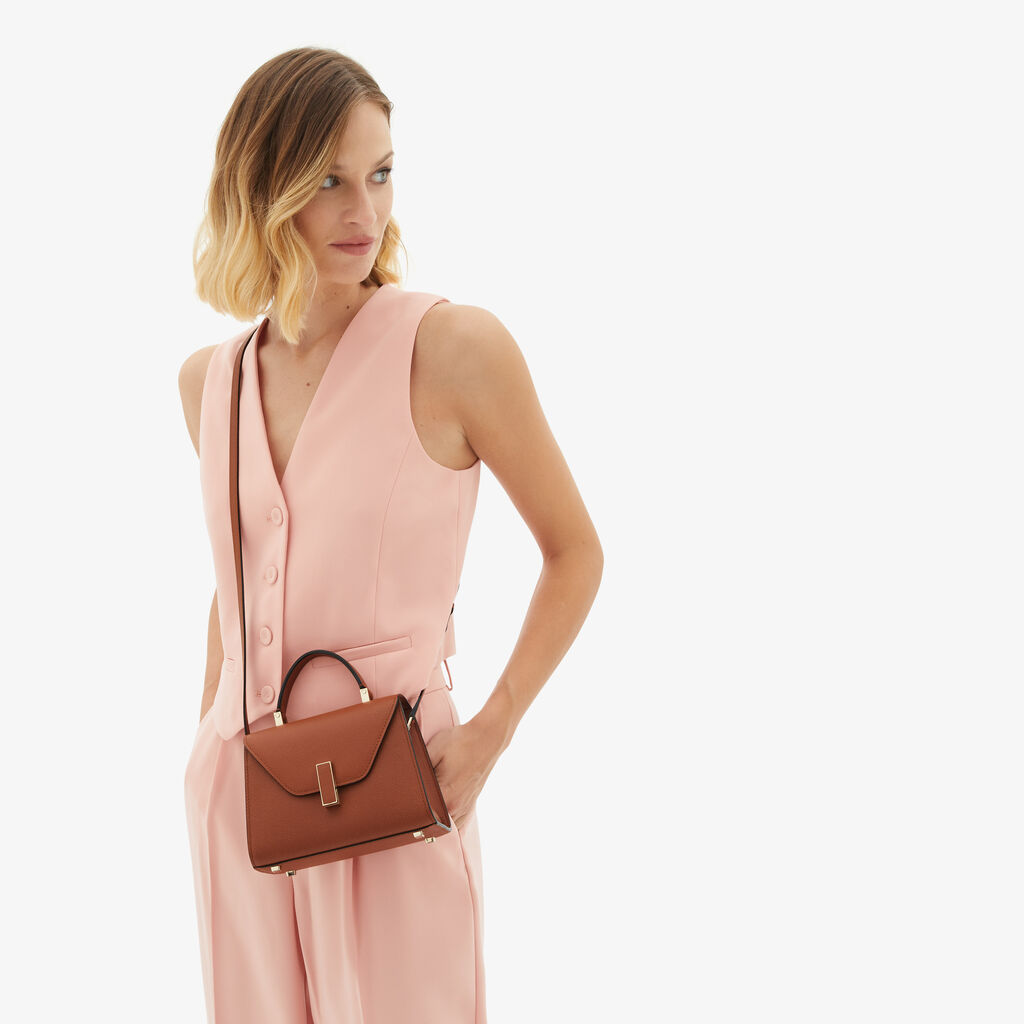 Valextra Borsa A Tracolla Da Donna In Pelle Marrone | Valextra Iside