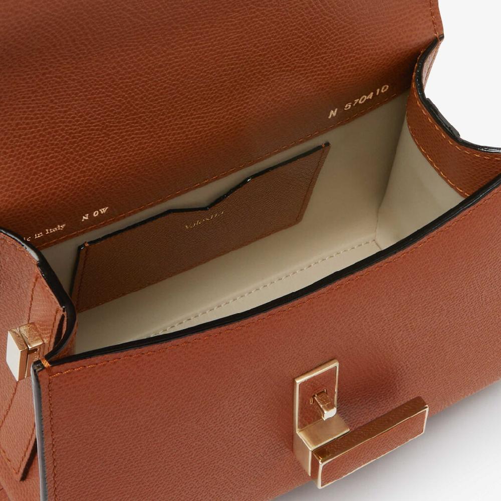 Valextra Borsa A Tracolla Da Donna In Pelle Marrone | Valextra Iside