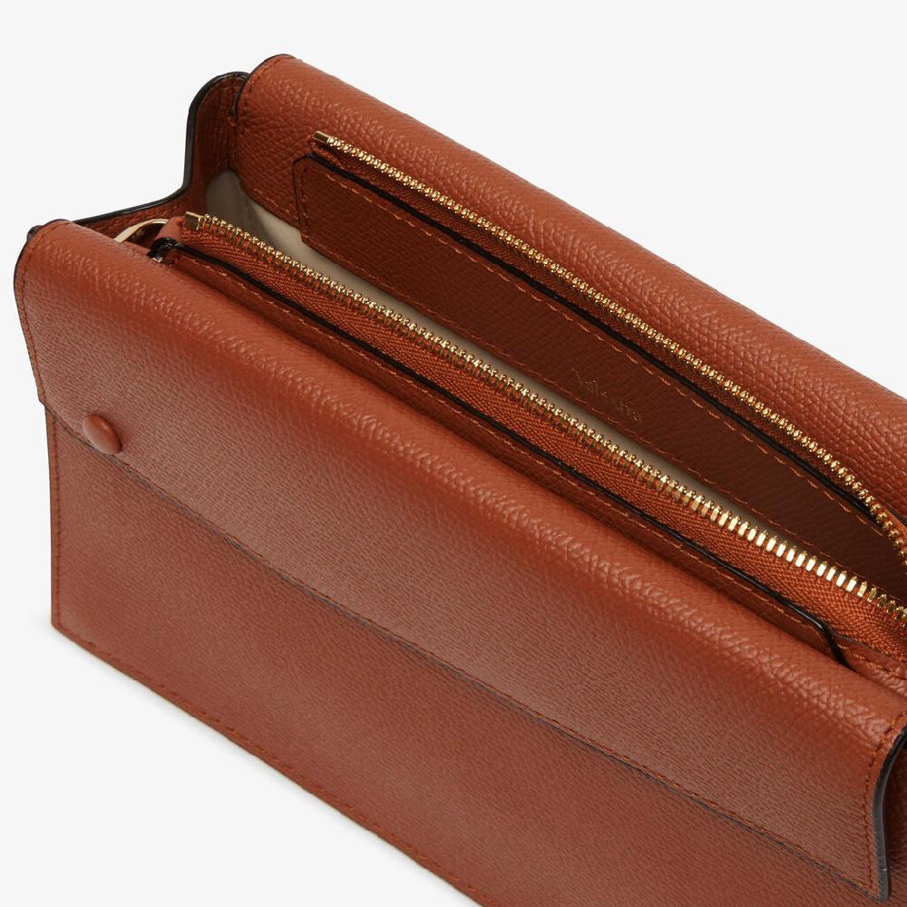 Valextra Borsa A Tracolla Da Donna In Pelle Marrone | Valextra Pocket