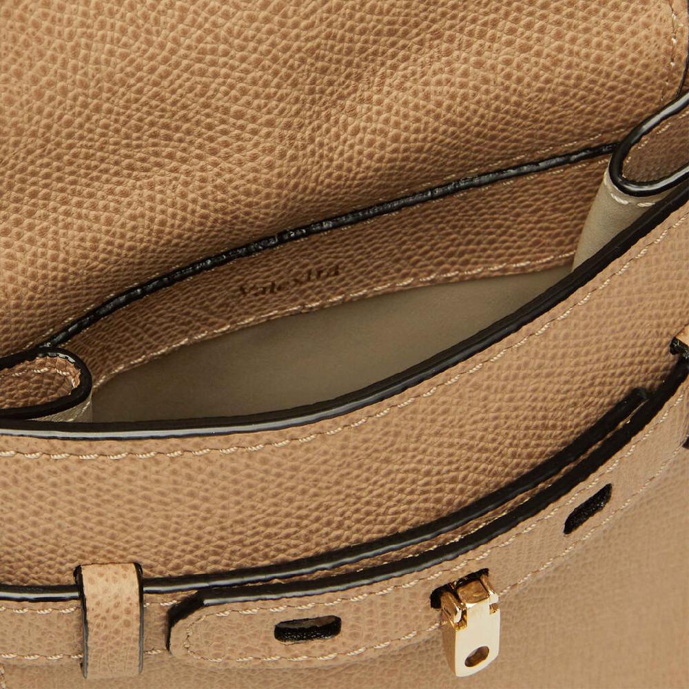 Valextra Borsa A Tracolla Da Donna In Pelle Rigida Beige | Valextra Brera
