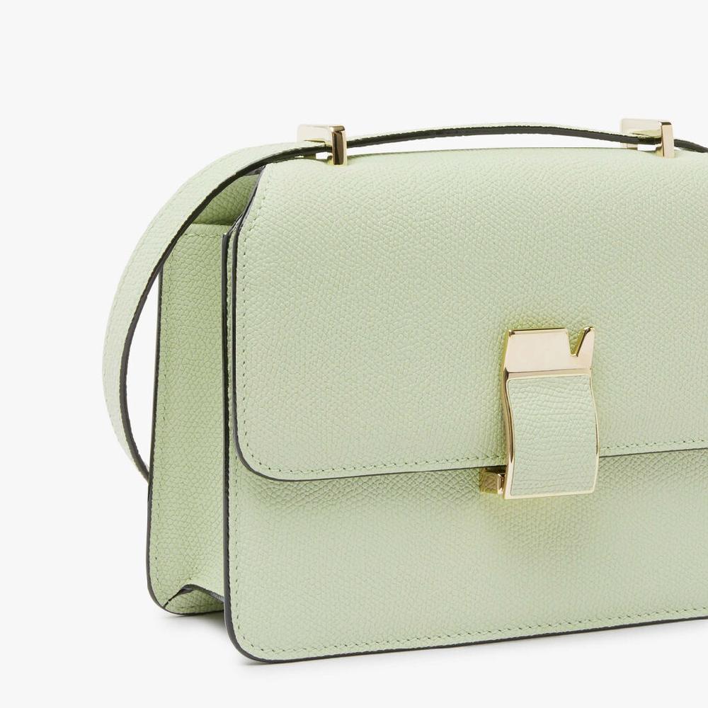 Valextra Borsa A Tracolla Da Donna In Pelle Verde Di Lusso | Valextra