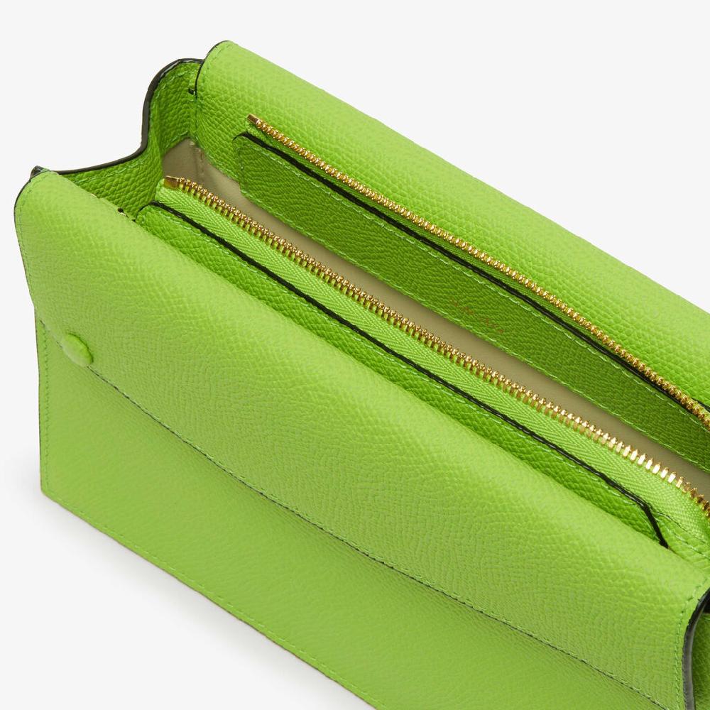 Valextra Borsa A Tracolla Da Donna In Pelle Verde | Valextra Pocket