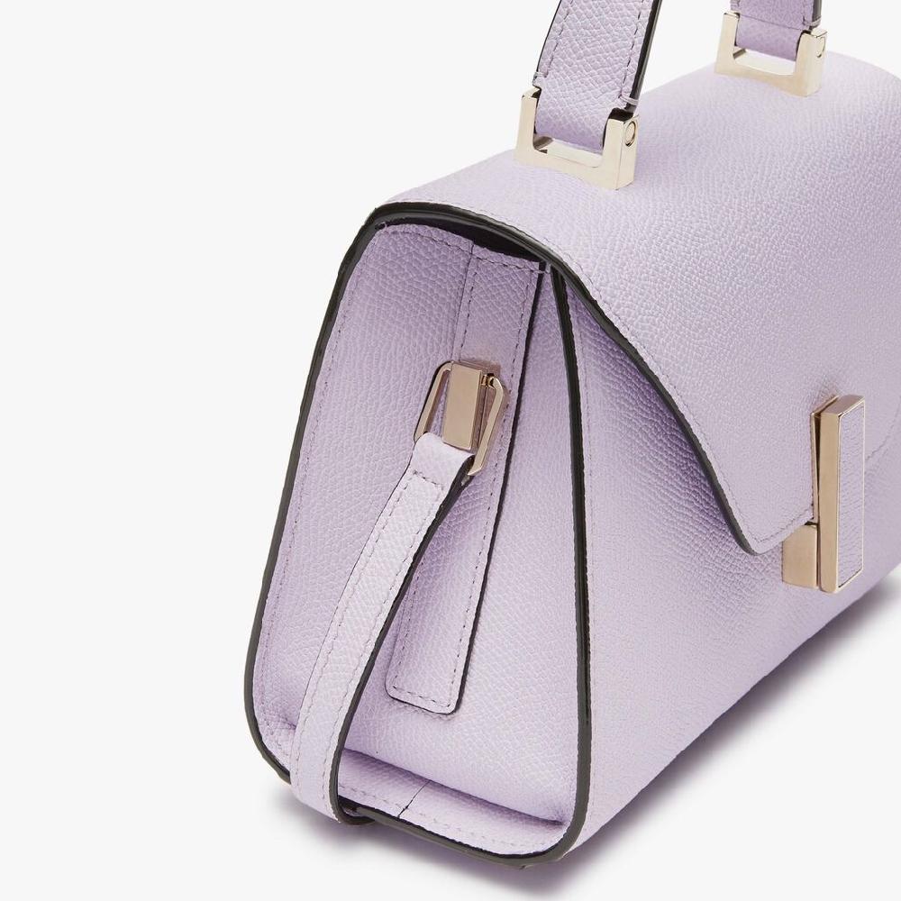 Valextra Borsa A Tracolla Donna Di Lusso In Pelle Lilla | Valextra Iside