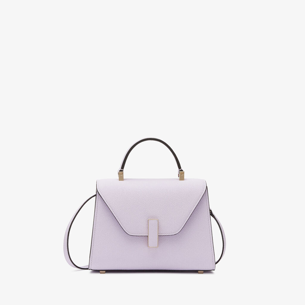 Valextra Borsa a tracolla Donna di Lusso in Pelle Lilla | Valextra Iside