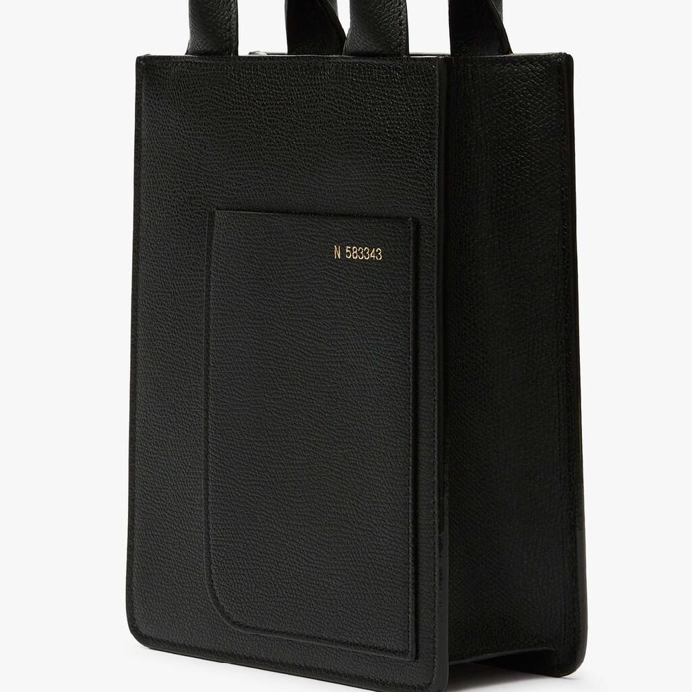 Valextra Borsa A Tracolla Donna Di Lusso In Pelle Nera | Valextra Boxy