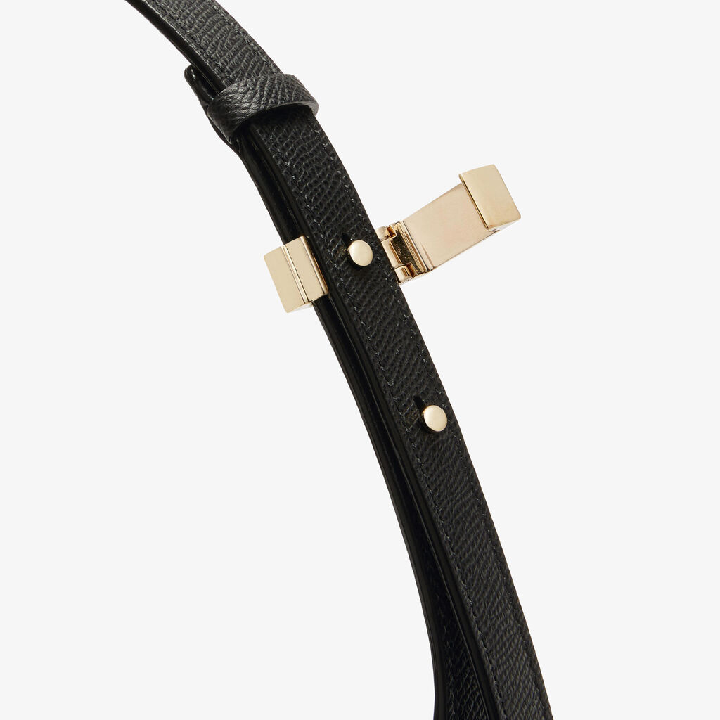 Valextra Borsa A Tracolla Hobo Da Donna In Pelle Nera | Valextra Vivi