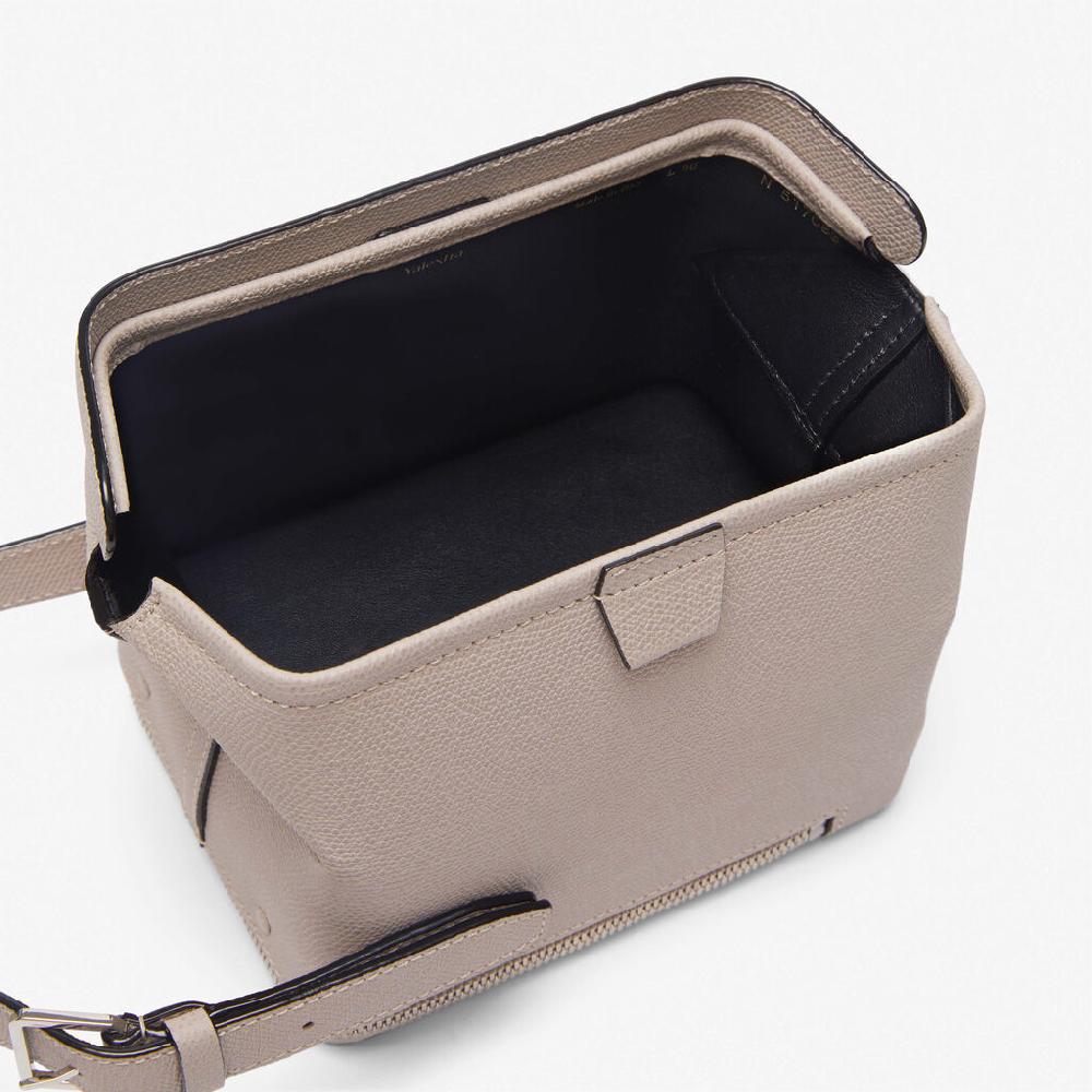 Valextra Borsa A Tracolla Mini In Pelle Rosa Nude | Valextra Tric Trac
