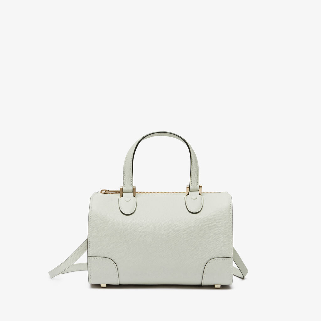 Valextra Borsa bauletto da Donna di Lusso in Pelle Bianca | Valextra Babila