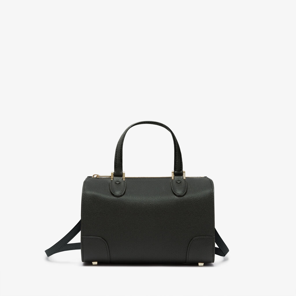 Valextra Borsa bauletto Mini elegante in Pelle Nera | Valextra Babila