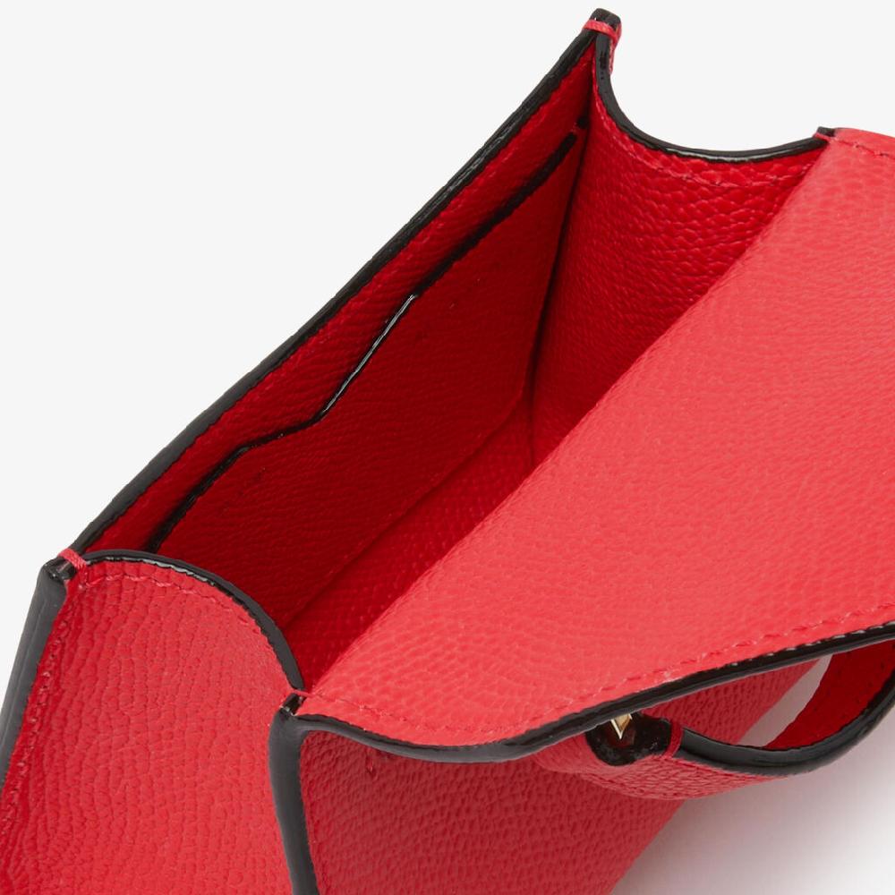 Valextra Borsa Cintura Da Donna Di Lusso In Pelle Rossa | Valextra Iside