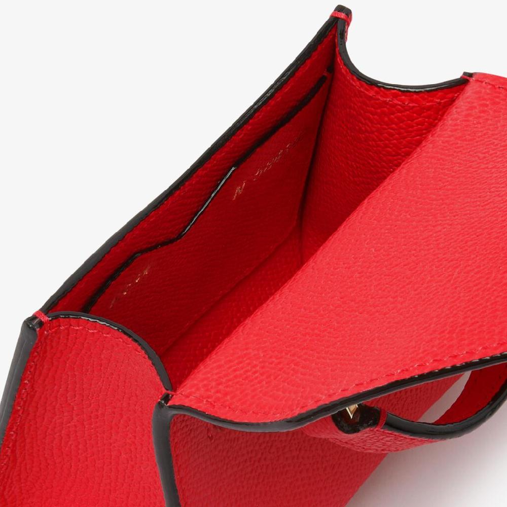 Valextra Borsa Cintura Da Donna In Pelle Rossa Cremisi | Valextra Iside