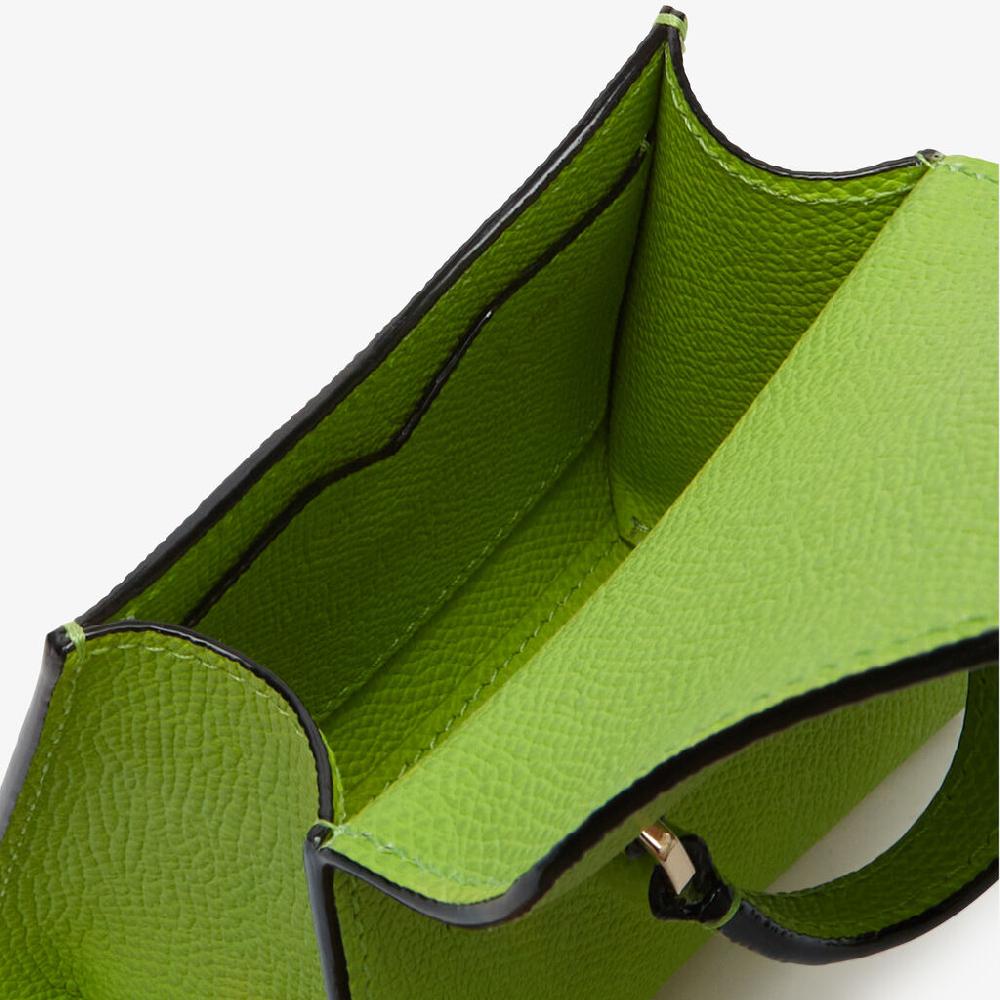 Valextra Borsa Cintura Da Donna In Pelle Verde | Valextra Iside