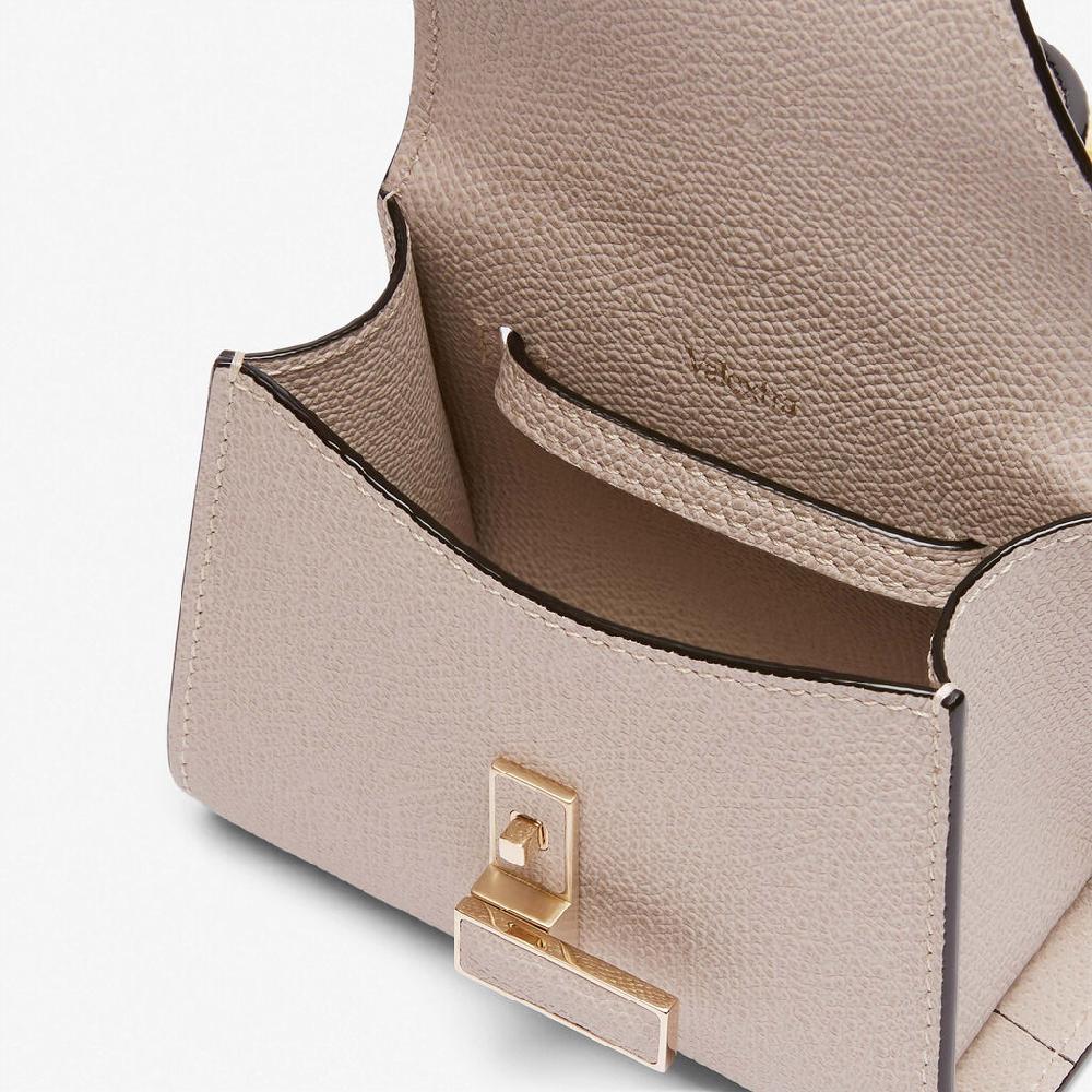 Valextra Borsa Da Cintura In Pelle Beige Con Tracolla | Valextra Iside