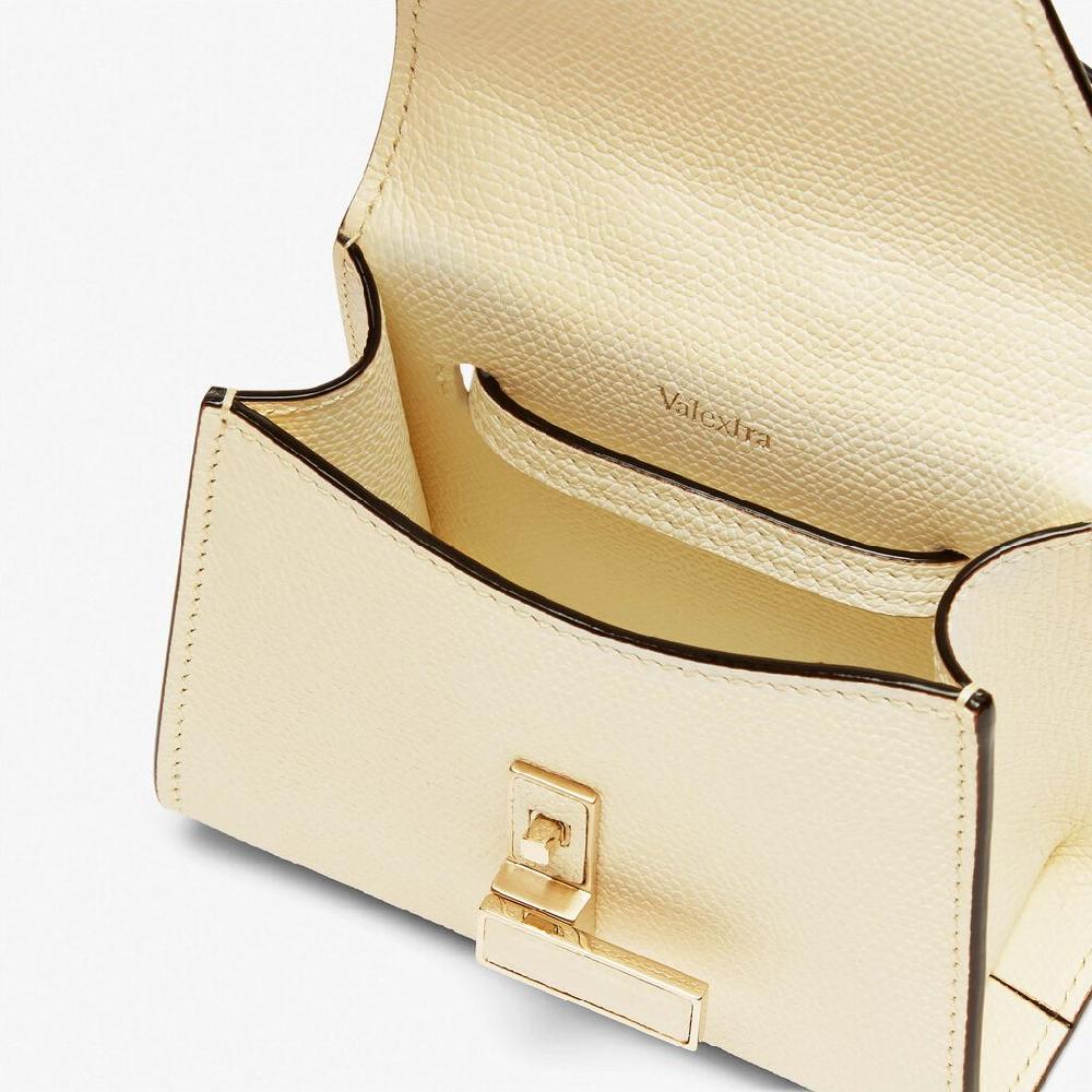 Valextra Borsa Da Cintura In Pelle Bianca Con Tracolla | Valextra Iside